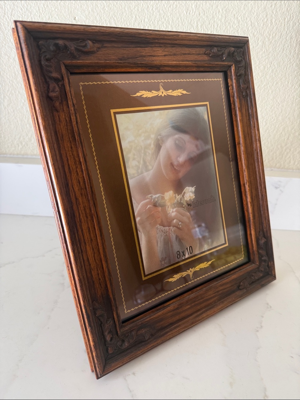 Vintage Intercraft Wooden Frame 8 x 10